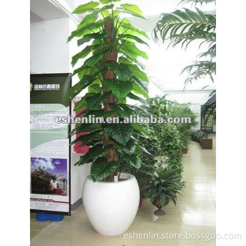 New and wholesale artificial plants with fiber glass pot